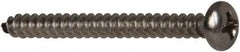 Value Collection - #6 Pan Head Phillips Sheet Metal Screw - Stainless Steel, 1-1/2" Length Under Head, Grade 316 - Industrial Tool & Supply
