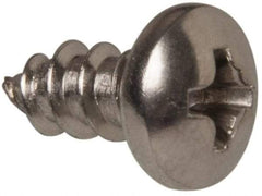 Value Collection - #8 Pan Head Phillips Sheet Metal Screw - Stainless Steel, 3/8" Length Under Head, Grade 316 - Industrial Tool & Supply
