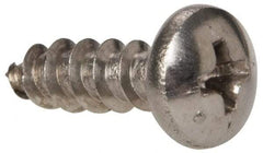 Value Collection - #10 Pan Head Phillips Sheet Metal Screw - Stainless Steel, 5/8" Length Under Head, Grade 316 - Industrial Tool & Supply
