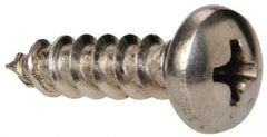 Value Collection - #10 Pan Head Phillips Sheet Metal Screw - Stainless Steel, 3/4" Length Under Head, Grade 316 - Industrial Tool & Supply
