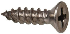 Value Collection - #8 Flat Head Phillips Sheet Metal Screw - Stainless Steel, 5/8" OAL, Grade 316 - Industrial Tool & Supply