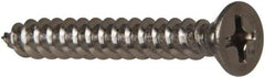 Value Collection - #8 Flat Head Phillips Sheet Metal Screw - Stainless Steel, 1-1/4" OAL, Grade 316 - Industrial Tool & Supply