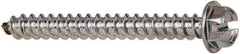 Value Collection - #12 Hex Washer Head Slotted Sheet Metal Screw - Stainless Steel, 2" Length Under Head, Grade 316 - Industrial Tool & Supply