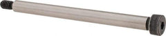 Made in USA - 1/4" Shoulder Diam x 3" Shoulder Length, #10-24 UNC, Hex Socket Shoulder Screw - 4037 Alloy Steel, Uncoated, 3/16" Head Height x 3/8" Head Diam - Industrial Tool & Supply