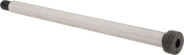 Made in USA - 3/8" Shoulder Diam x 5-1/2" Shoulder Length, 5/16-18 UNC, Hex Socket Shoulder Screw - 4037 Alloy Steel, Uncoated, 1/4" Head Height x 9/16" Head Diam - Industrial Tool & Supply