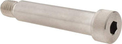 Made in USA - 3/4" Shoulder Diam x 3-1/4" Shoulder Length, 5/8-11 UNC, Hex Socket Shoulder Screw - 300, 18-8 Stainless Steel, Uncoated, 1/2" Head Height x 1" Head Diam - Industrial Tool & Supply