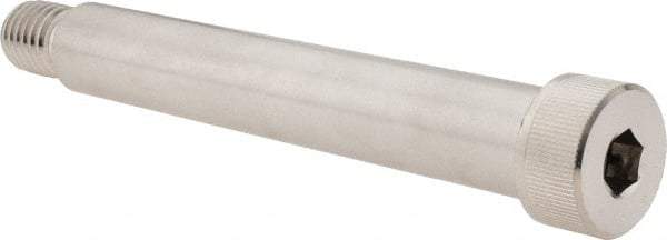 Made in USA - 3/4" Shoulder Diam x 4-3/4" Shoulder Length, 5/8-11 UNC, Hex Socket Shoulder Screw - 300, 18-8 Stainless Steel, Uncoated, 1/2" Head Height x 1" Head Diam - Industrial Tool & Supply