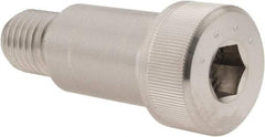 Made in USA - 1" Shoulder Diam x 1-1/2" Shoulder Length, 3/4-10 UNC, Hex Socket Shoulder Screw - 300, 18-8 Stainless Steel, Uncoated, 5/8" Head Height x 1-5/16" Head Diam - Industrial Tool & Supply