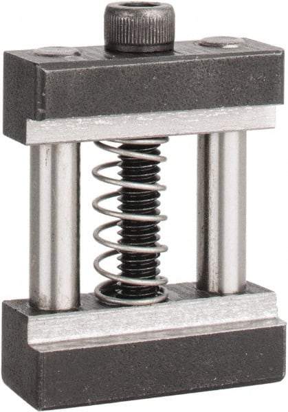 Gibraltar - 1 Piece Vise Work Stop - Steel, 1" Wide, 0.38" High - Industrial Tool & Supply