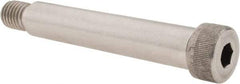 Value Collection - 3/4" Shoulder Diam x 4" Shoulder Length, 5/8-11 UNC, Hex Socket Shoulder Screw - 18-8 Stainless Steel, Uncoated, 1/2" Head Height x 1" Head Diam - Industrial Tool & Supply