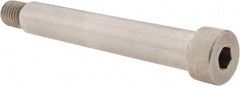 Value Collection - 3/4" Shoulder Diam x 4-3/4" Shoulder Length, 5/8-11 UNC, Hex Socket Shoulder Screw - 18-8 Stainless Steel, Uncoated, 1/2" Head Height x 1" Head Diam - Industrial Tool & Supply