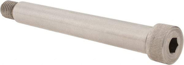Value Collection - 3/4" Shoulder Diam x 5-1/2" Shoulder Length, 5/8-11 UNC, Hex Socket Shoulder Screw - 18-8 Stainless Steel, Uncoated, 1/2" Head Height x 1" Head Diam - Industrial Tool & Supply