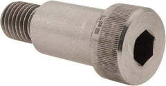 Value Collection - 1" Shoulder Diam x 1-1/2" Shoulder Length, 3/4-10 UNC, Hex Socket Shoulder Screw - 18-8 Stainless Steel, Uncoated, 5/8" Head Height x 1-5/16" Head Diam - Industrial Tool & Supply