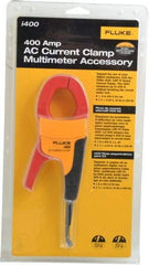 Fluke - Black/Red/Yellow Electrical Test Equipment Clamp - Use with 1577 Insulation Multimeters, Fluke 1587 - Industrial Tool & Supply