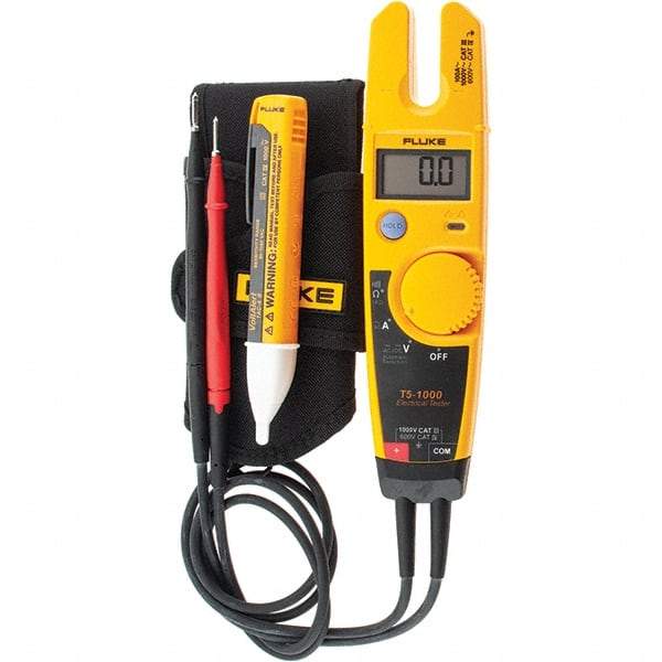 Fluke - 3 Piece, Electrical Test Equipment Combination Kit - 1,000 Volt Max - Industrial Tool & Supply