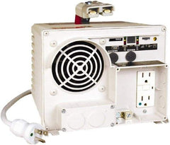 Tripp-Lite - 2 Connection, 12 VDC Input, 120 VAC Output, 2,500 Peak Wattage, Surface Mount Power Inverter - 8-3/4" Wide x 7" Deep x 7" High, 1,250 Watt Continuous Output Power, Fan Cooled - Industrial Tool & Supply