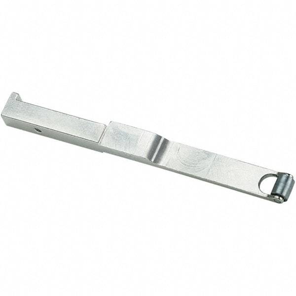 Dynabrade - 3/8" Wide Contact Wheel Assembly Arm - 72" Belt Length x 1/2" Belt Width, Steel - Industrial Tool & Supply