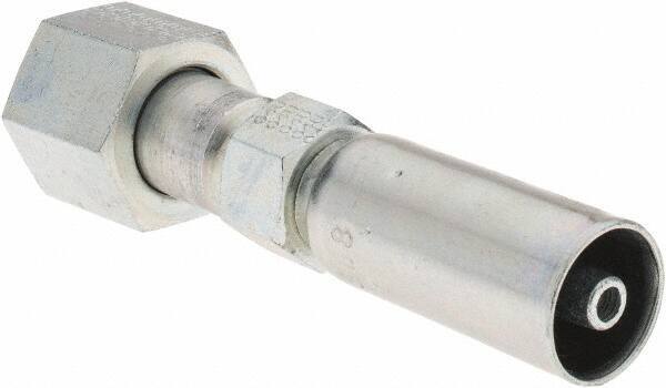 Eaton - Steel Hydraulic Hose Swivel - -4 Hose Size, 1/4" Hose Diam - Industrial Tool & Supply