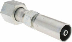 Eaton - Steel Hydraulic Hose Swivel - -4 Hose Size, 1/4" Hose Diam - Industrial Tool & Supply