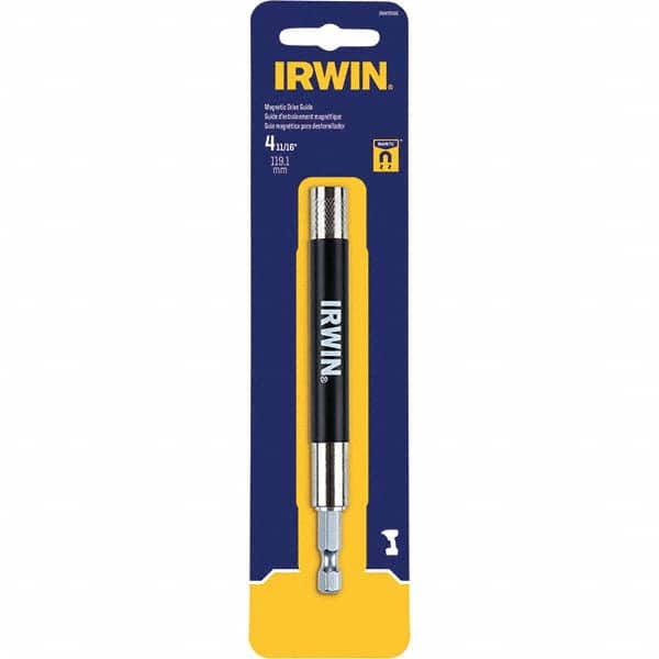 Irwin - Power & Impact Screwdriver Bits & Holders Bit Type: Magnetic Drive Guide Hex Size (Inch): 1/4 - Industrial Tool & Supply