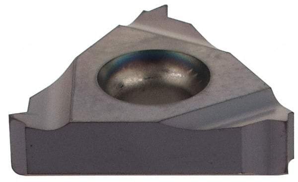 Iscar - 16ER External Right Hand 18 UN Laydown Threading Insert - Grade IC908, TiAlN Coated Carbide, 9.53mm Inscribed Circle - Industrial Tool & Supply