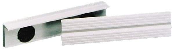 Wilton - 5-1/2" Jaw Width, Aluminum, Vise Jaw Cap - Magnetic Attachment - Industrial Tool & Supply