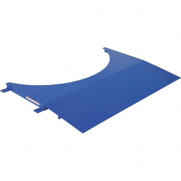 Vestil - 36" Long x 48" Wide x 2-3/8" High, Steel Stretch Wrap Machine Pallet Truck Ramp - 4,000 Lb Load Limit - Industrial Tool & Supply