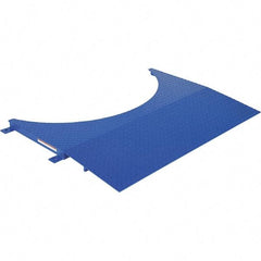 Vestil - 36" Long x 48" Wide x 2-3/8" High, Steel Stretch Wrap Machine Pallet Truck Ramp - 4,000 Lb Load Limit - Industrial Tool & Supply