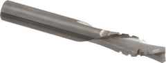 Onsrud - 3/8" Cutting Diam x 1-1/8" Length of Cut, 2 Flute, Downcut Spiral Router Bit - Uncoated, Right Hand Cut, Solid Carbide, 3" OAL x 3/8" Shank Diam, Chipbreaker, 30° Helix Angle - Industrial Tool & Supply