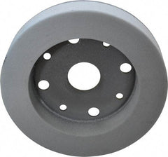 Norton - 6" Diam, 1-1/4" Hole Size, 1" Overall Thickness, 80 Grit, Type 2 Tool & Cutter Grinding Wheel - Medium Grade, Aluminum Oxide, H Hardness, Vitrified Bond, 3,600 RPM - Industrial Tool & Supply