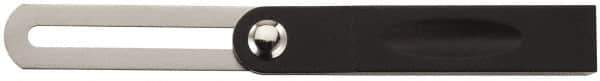 Stanley - 8" Blade Length, 5-1/2" Base Length x 3/4" Base Width Stainless Steel Square - Beveled Edge - Industrial Tool & Supply