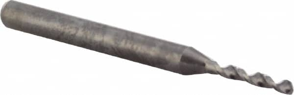 M.A. Ford - #53, 130° Drill Point, 1/8" Shank Diam, Fast Spiral Circuit Board Drill Bit - Industrial Tool & Supply