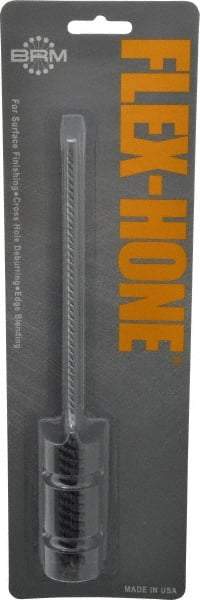 Brush Research Mfg. - 0.472" Bore Diam, 180 Grit, Silicon Carbide Flexible Hone - Extra Fine, 8" OAL - Industrial Tool & Supply