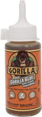 Gorilla Glue - 4 oz Bottle Brown All Purpose Glue - 20 min Working Time - Industrial Tool & Supply