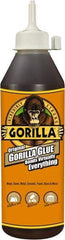 Gorilla Glue - 18 oz Bottle Brown All Purpose Glue - 20 min Working Time - Industrial Tool & Supply