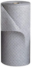 Brady SPC Sorbents - 48 Gal Capacity per Package, Universal Roll - 150' Long x 30" Wide, Polypropylene - Industrial Tool & Supply
