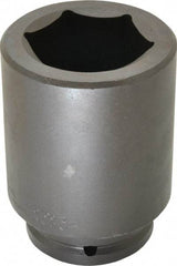 Proto - 1-1/2" Drive 3" Deep Impact Socket - 6 Points, 6-3/8" OAL - Industrial Tool & Supply