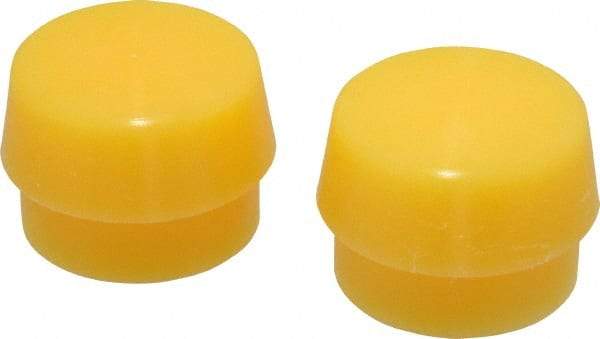 Garland - 1-3/4" Face Diam, Orange Hammer Tip/Face - Plastic - Industrial Tool & Supply