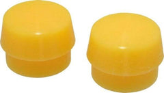 Garland - 1-3/4" Face Diam, Orange Hammer Tip/Face - Plastic - Industrial Tool & Supply