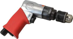 Sioux Tools - 3/8" Keyed Chuck - Pistol Grip Handle, 2,300 RPM, 0.33 hp - Industrial Tool & Supply