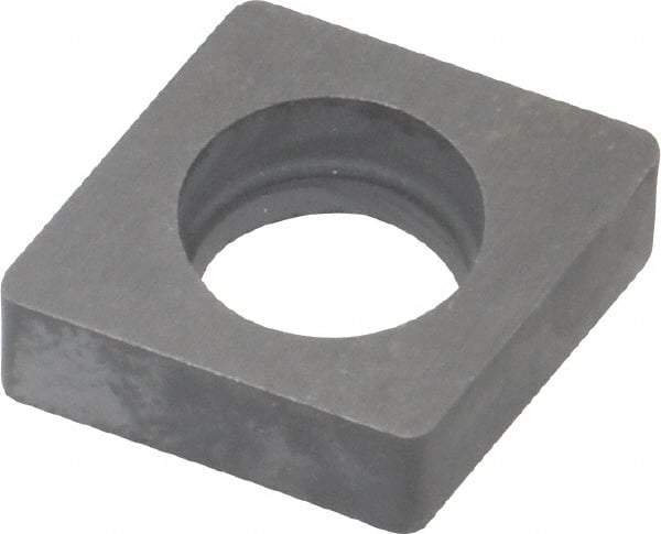 Kennametal - 7.52mm Inscribed Circle, Diamond (Shape) Turning Shim for Indexables - 0.19" Thick, ICSN Shim Style - Industrial Tool & Supply