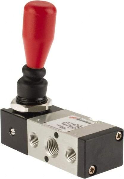 ARO/Ingersoll-Rand - Manually Operated Valves   Valve Type: Hand Lever    Actuator Type: Lever/Spring - Industrial Tool & Supply