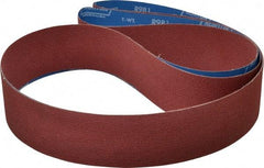 Norton - 3" Wide x 132" OAL, 80 Grit, Ceramic Abrasive Belt - Ceramic, Medium, Coated, Series R981 - Industrial Tool & Supply