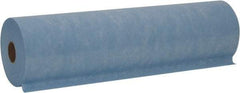 WypAll - X60 Dry Shop Towel/Industrial Wipes - Small Roll, 13-3/8" x 19-5/8" Sheet Size, Blue - Industrial Tool & Supply