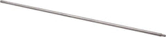 Schaefer Brush - 24" Long, 12-24 Female, Aluminum Brush Handle Extension - 0.313" Diam, 12-24 Male, For Use with Tube Brushes & Scrapers - Industrial Tool & Supply