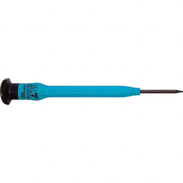 Moody Tools - Precision & Specialty Screwdrivers Type: Torx Overall Length Range: 3" - 6.9" - Industrial Tool & Supply