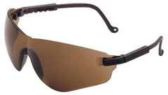 Uvex - Espresso Lenses, Frameless Safety Glasses - Anti-Fog, Scratch Resistant, Plastic Frame, Size Universal, Wrap Around - Industrial Tool & Supply