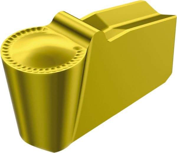 Sandvik Coromant - 30N151.2-5P Grade 235, Carbide Grooving Insert - 1.3mm Max Depth of Cut, Neutral, 1.5mm Corner Radius, TiCN/TiN Finish - Industrial Tool & Supply