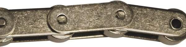 U.S. Tsubaki - 1-1/2" Pitch, ANSI C2062H, Oversize Double Pitch Roller Chain - Chain No. C2062H, 1,410 Lb. Capacity, 10 Ft. Long, 7/8" Roller Diam, 1/2" Roller Width - Industrial Tool & Supply