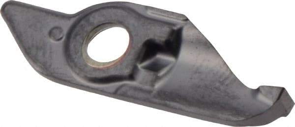 Iscar - 10300020MIFR Grade IC908, 3mm Cutting Width Carbide Grooving Insert - 9mm Max Depth of Cut, Neutral, 0.2mm Corner Radius, TiAlN Finish - Industrial Tool & Supply